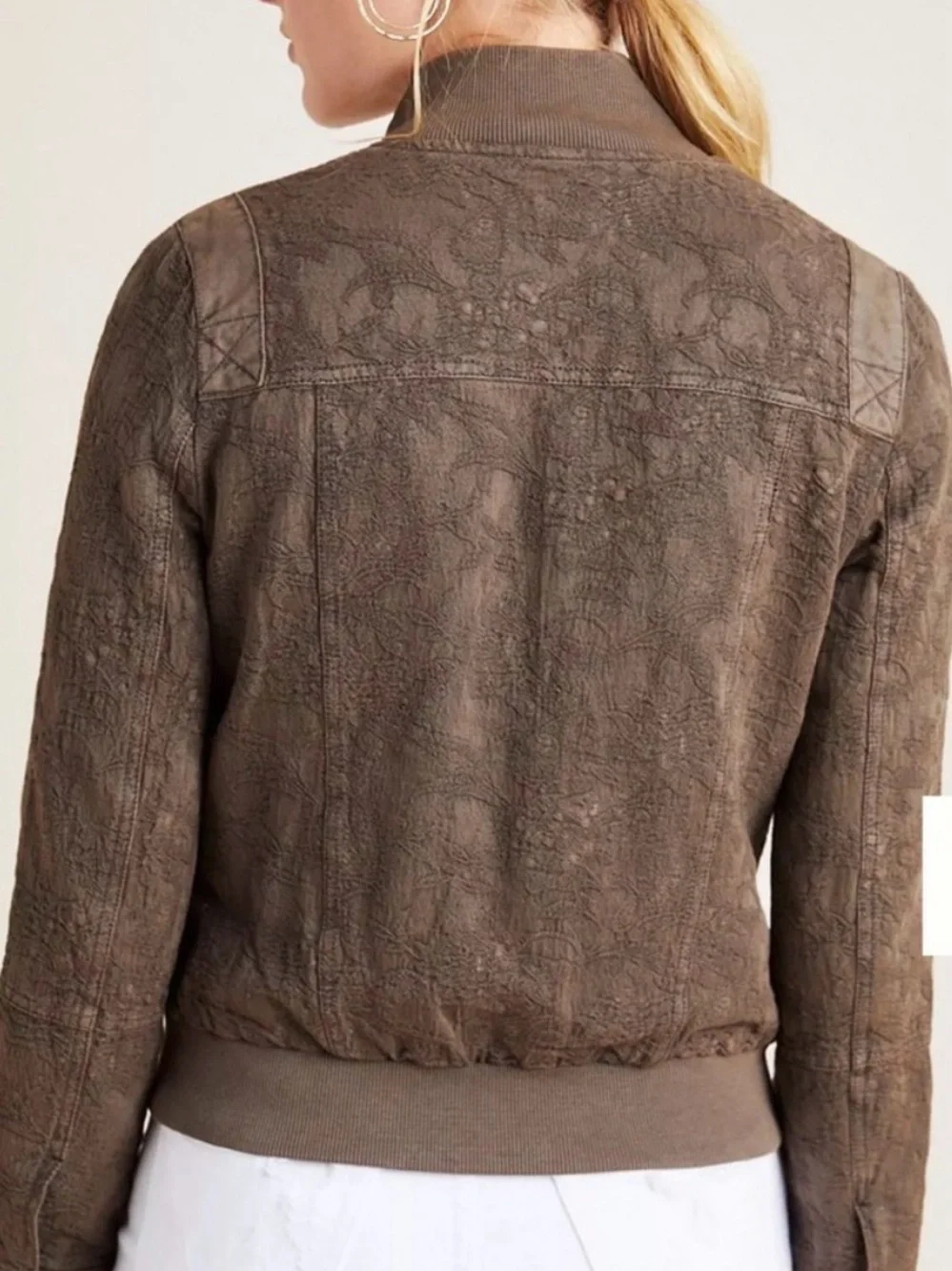 Anthropologie Marrakech Brown Utility Jacket - Picture 3 of 6